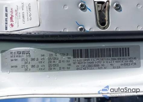 2019 Jeep Cherokee Limited Fwd from USA, damaged, VIN 1C4PJLDB6KD196000